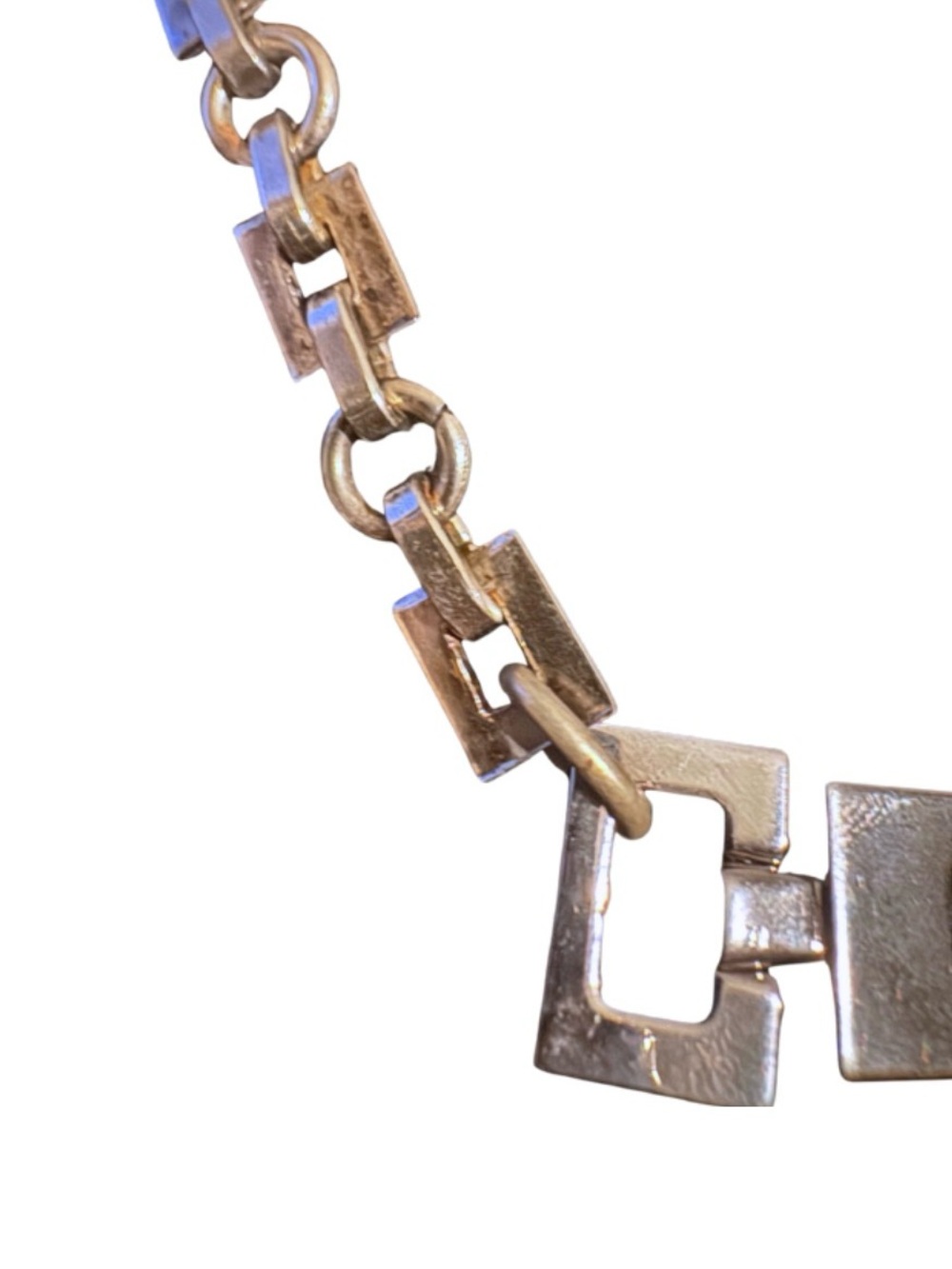 Upcycled Jackie O’ Gucci Piston Lock Necklace - Picture 8 of 14